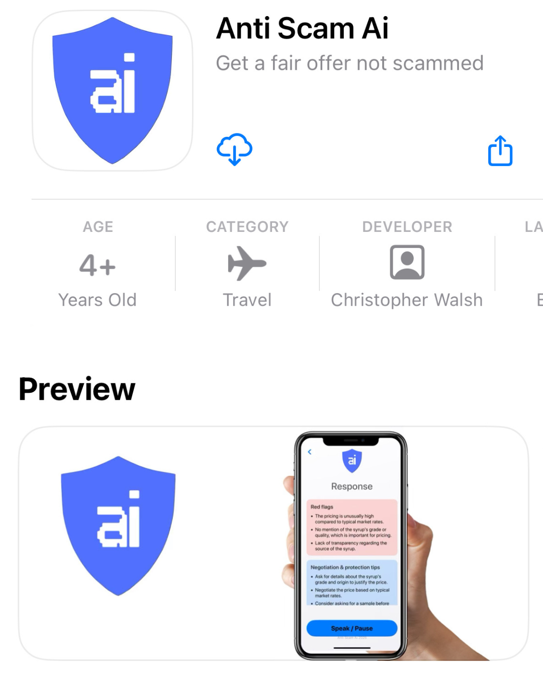 Anti Scam AI Screenshots